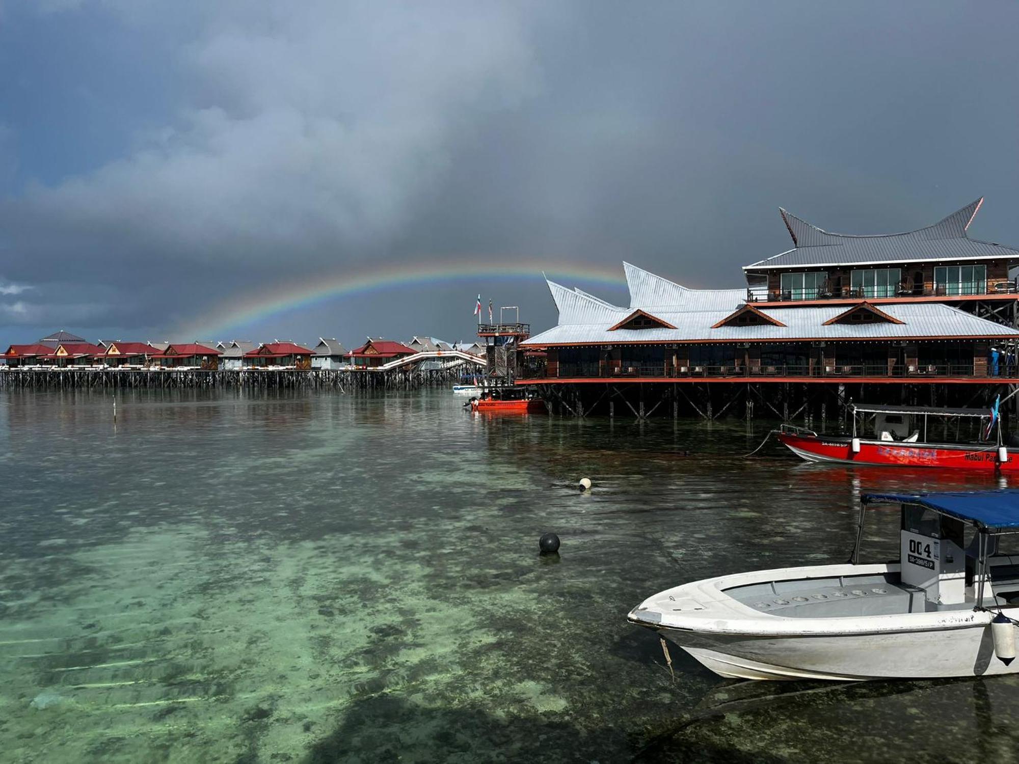 Mabul Backpackers Apartment Mabul Island ภายนอก รูปภาพ