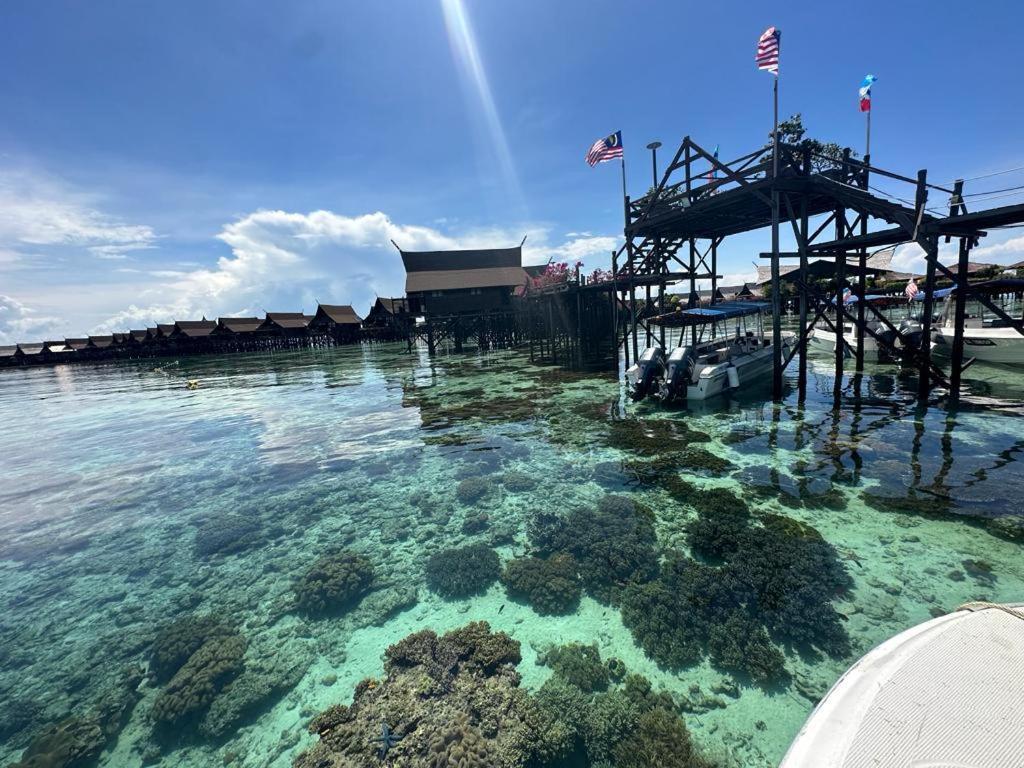 Mabul Backpackers Apartment Mabul Island ภายนอก รูปภาพ