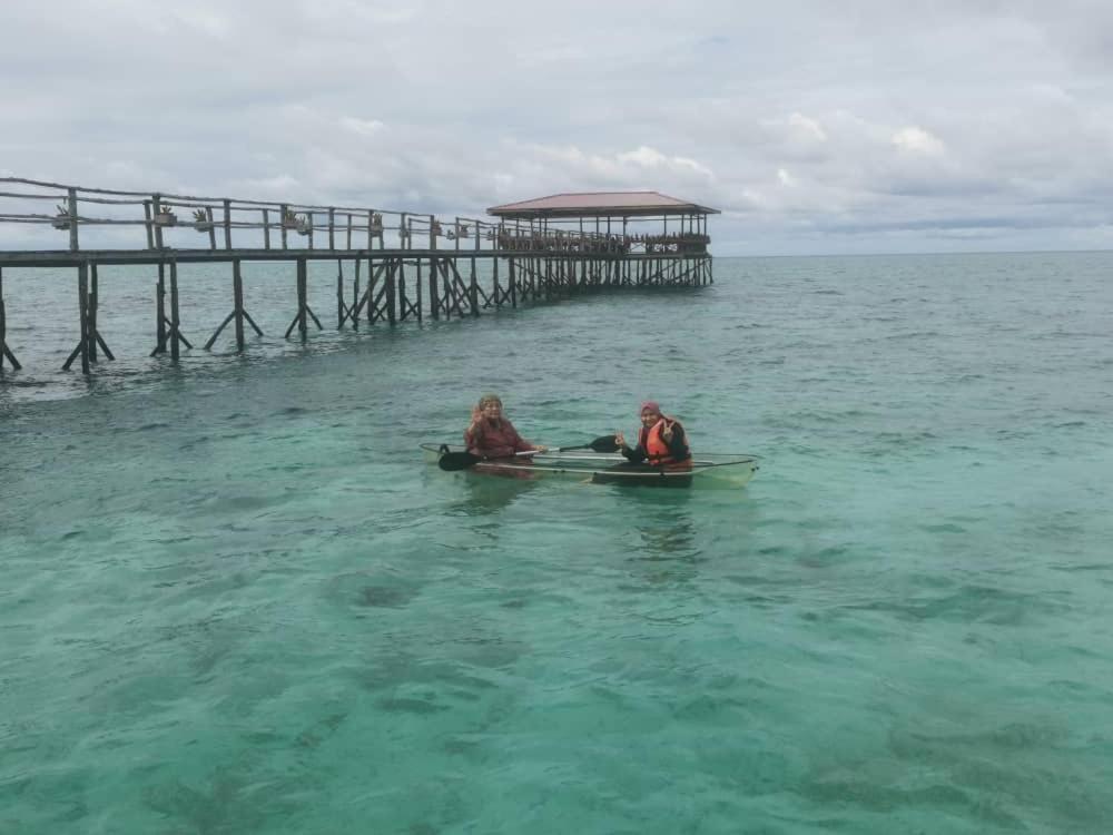 Mabul Backpackers Apartment Mabul Island ภายนอก รูปภาพ