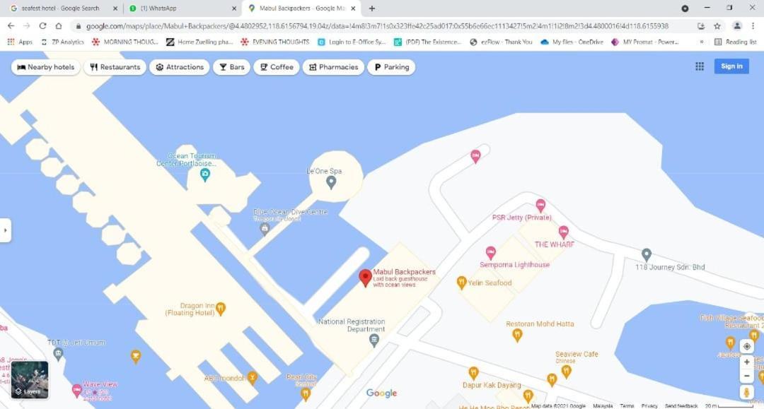 Mabul Backpackers Apartment Mabul Island ภายนอก รูปภาพ