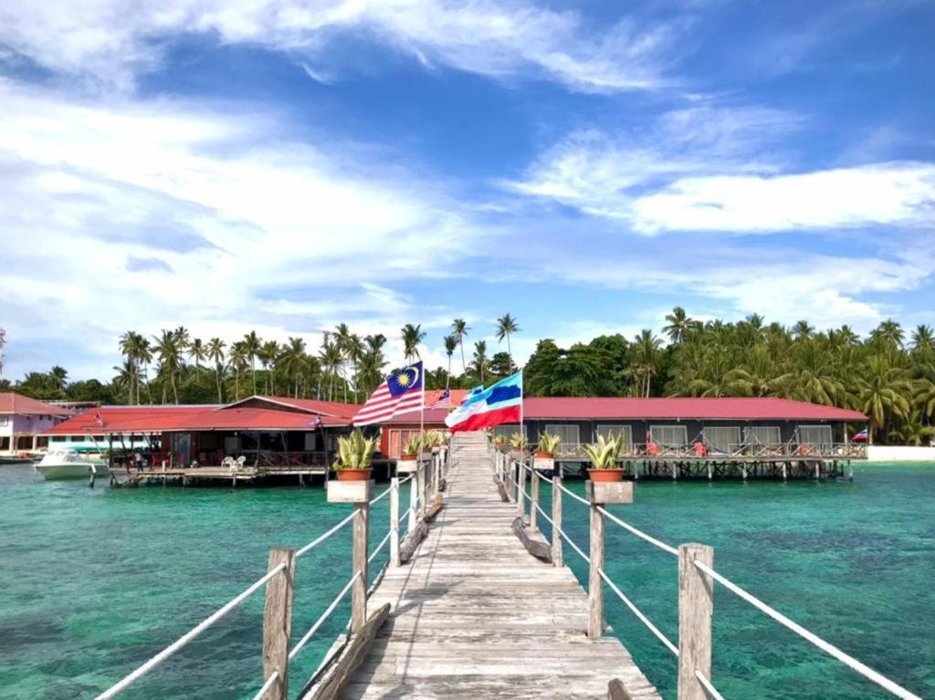 Mabul Backpackers Apartment Mabul Island ภายนอก รูปภาพ
